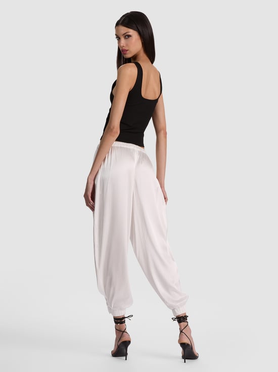 OFF WHITE-DECLAN PULL ON GENIE PANT