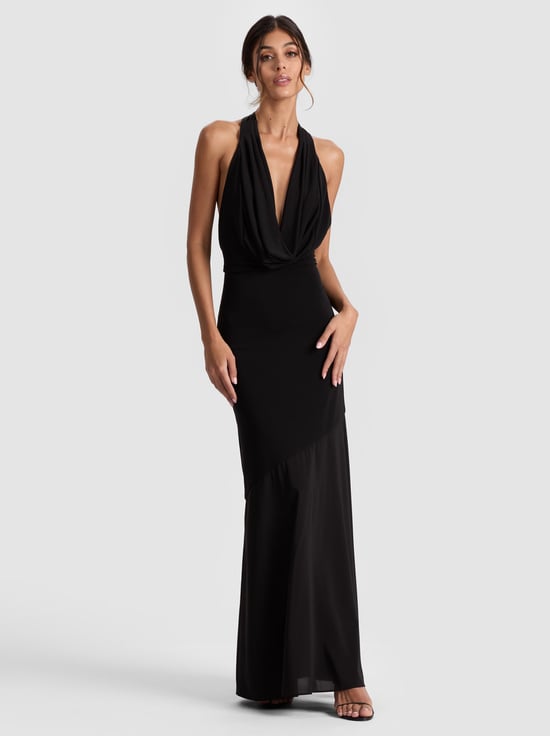 BLACK-DANI MAXI DRESS