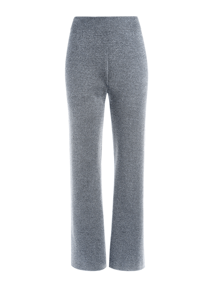 CHARLIZE METALLIC WIDE LEG PANT - SILVER METALLIC image 5 - ALICE + OLIVIA