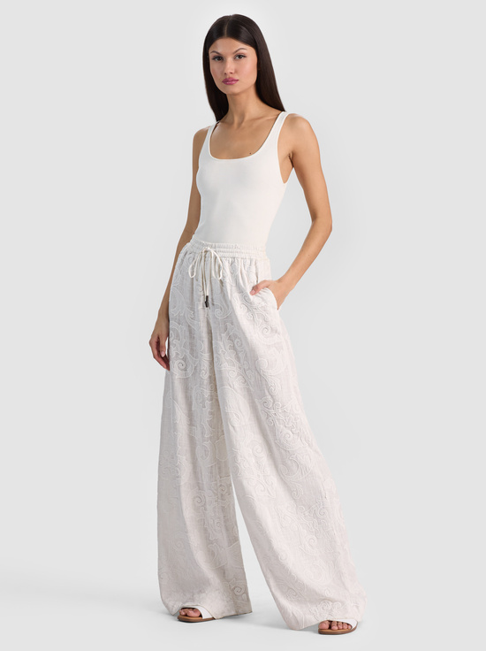 OFF WHITE-OJAI WIDE LEG PANT