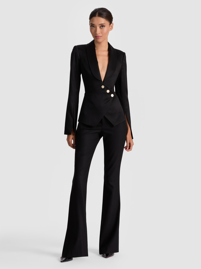 THE SCULPT BLAZER - BLACK image 4 - Alice And Olivia