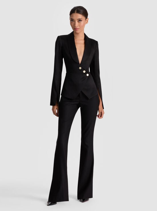 BLACK-THE SCULPT BLAZER