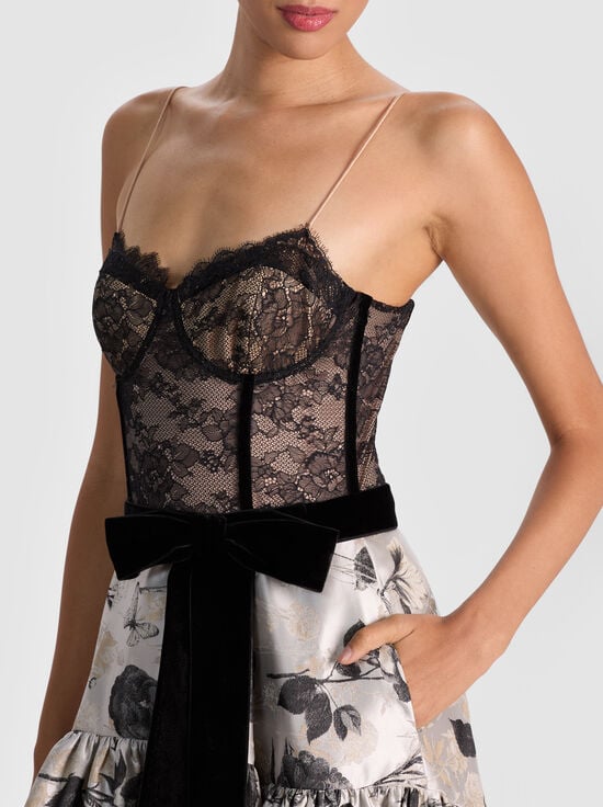 THERA TIERED GOWN