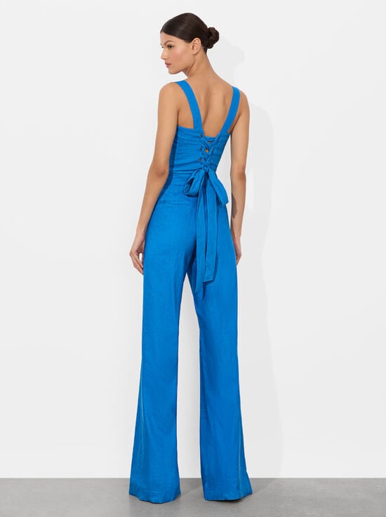 TRUE BLUE-ERIC LINEN PANT