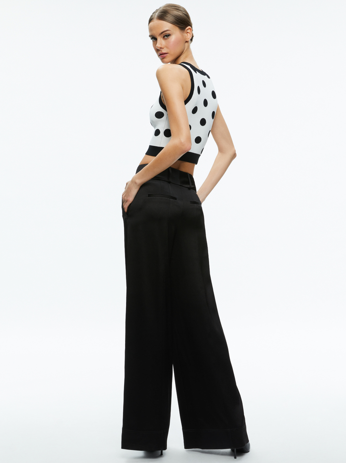 RYDEL TANK - BLACK/SOFT WHITE image 1 - Alice And Olivia