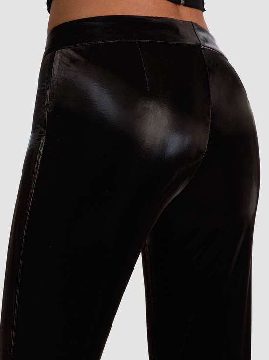 BLACK-BELLA VEGAN BOOTCUT PANT