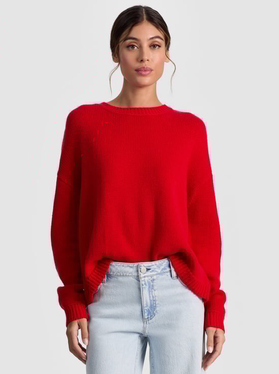 PERFECT RUBY-ENSLEY CREWNECK