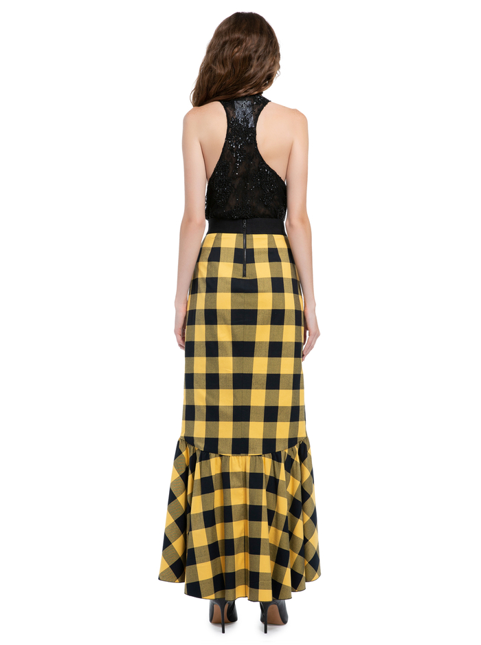 HARMON BEADED LACE TANK - BLACK image 1 - Alice And Olivia