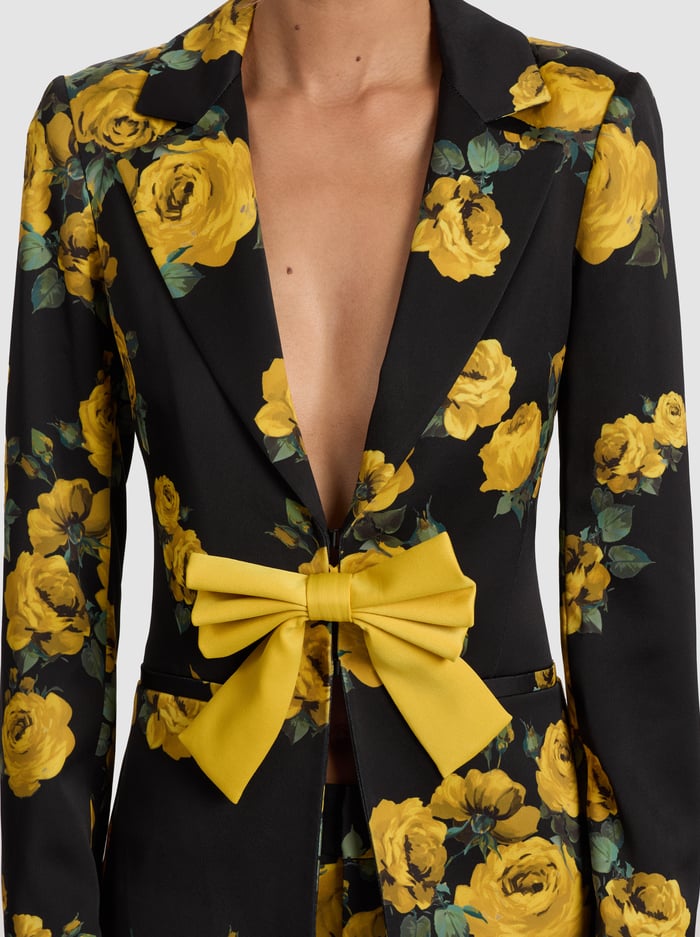MYA PRINTED BLAZER - ROSEHIPS image 3 - Alice And Olivia