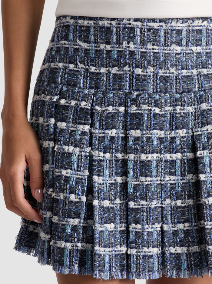 EMILIE MINI SKIRT - INDIGO image 3 - Alice And Olivia