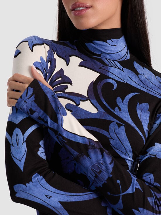 REGAL RETREAT-DELAINA TURTLENECK TOP