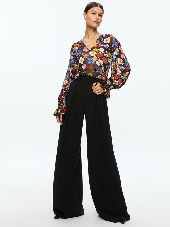 TIMELESS BLOSSOM-ONICA COLLARED BLOUSE