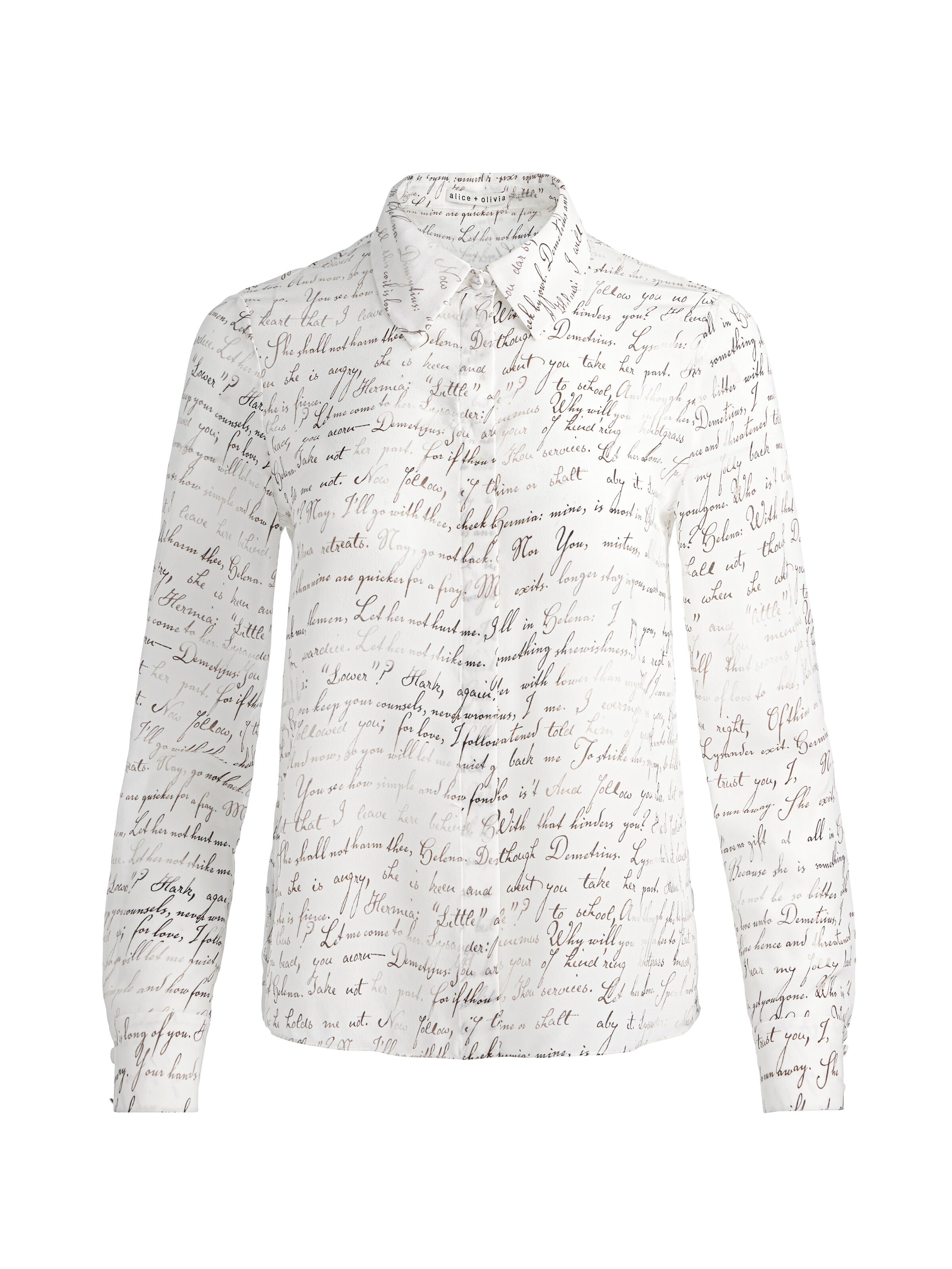 White Women's Designer Tops | Alice + Olivia