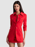 DOROTHIE JACKET - BRIGHT RUBY