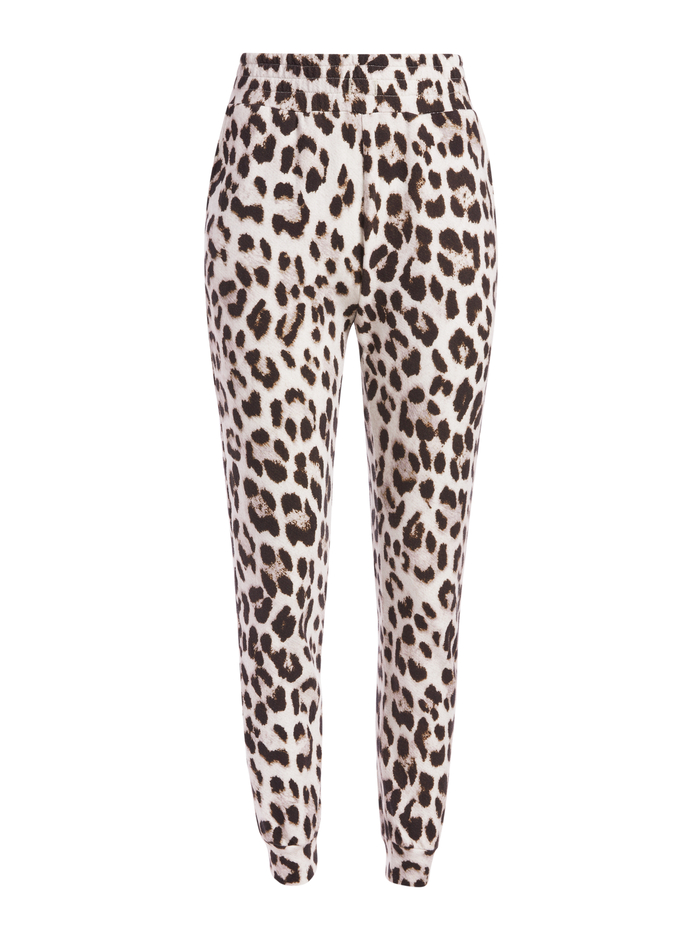 NYC LEOPARD SLIM JOGGER - ROYAL LEOPARD SM image 5 - Alice And Olivia