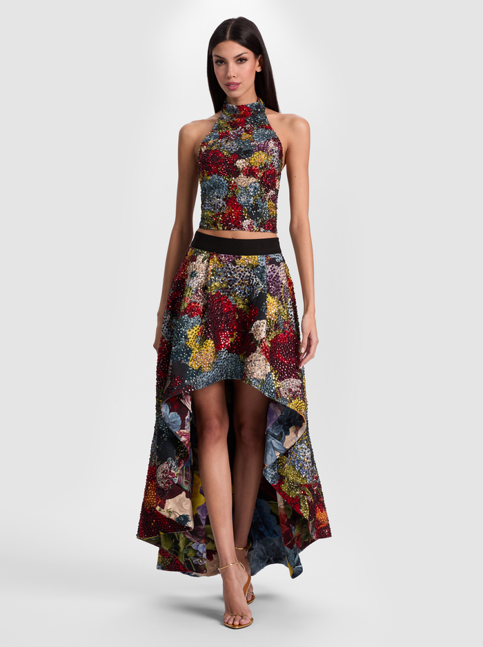 GATZ EMBELLISHED TOP - FLOURISH image 1 - Alice And Olivia