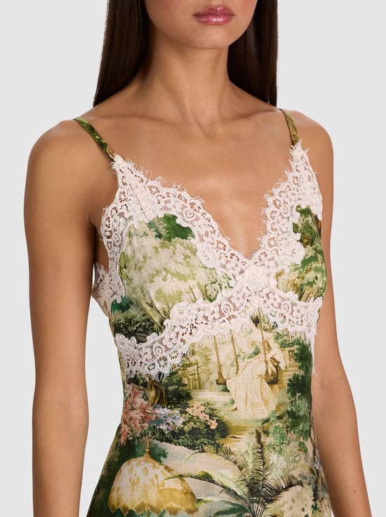 TERRAIN LG-JULIETTA LACE SLIP DRESS