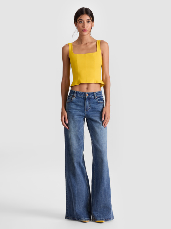 GOLDEN HOUR-VERA BUSTIER TOP