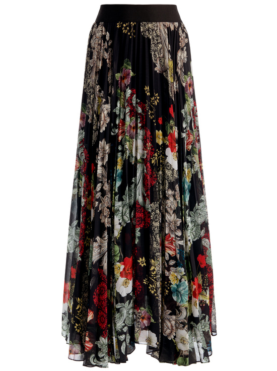 FREE SPIRIT-KATZ PLEATED MAXI SKIRT