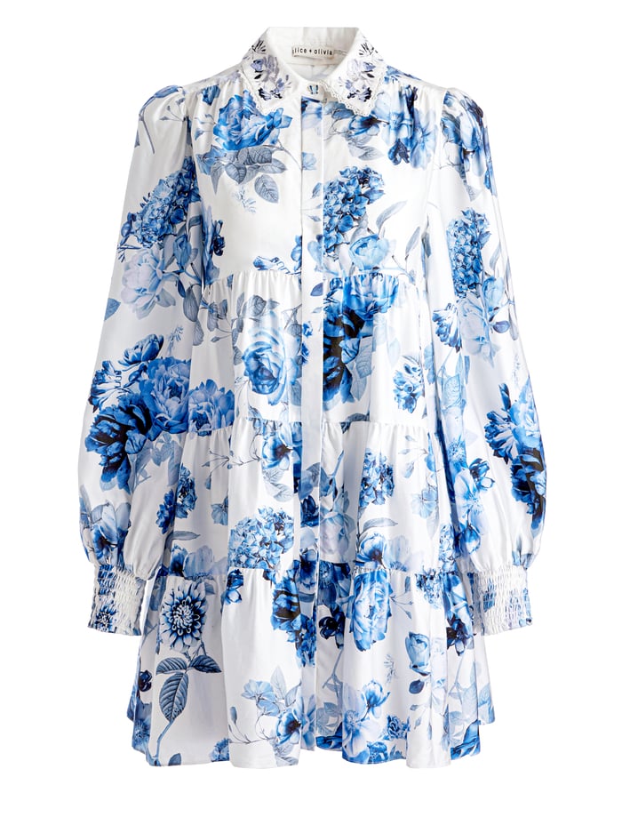 JUNIA MINI DRESS - AFFECTION SMALL image 5 - Alice And Olivia