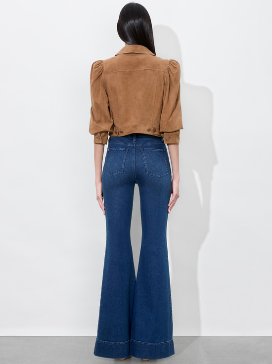 CAMEL-LANA SUEDE JACKET