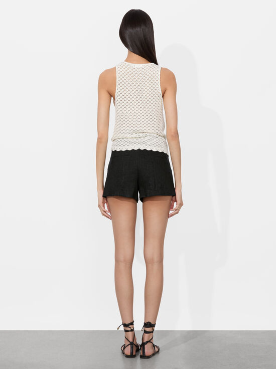 SOFT WHITE-ANNALISE POINTELLE TANK