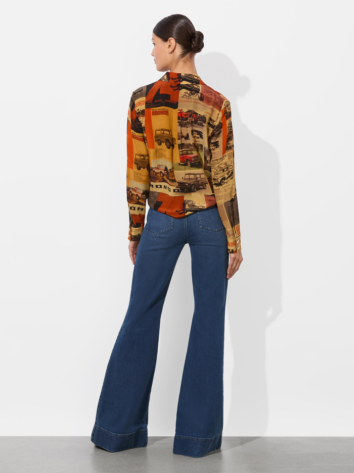 A+O X BRONCO WILLA TOP - BRONCO image 3 - Alice And Olivia