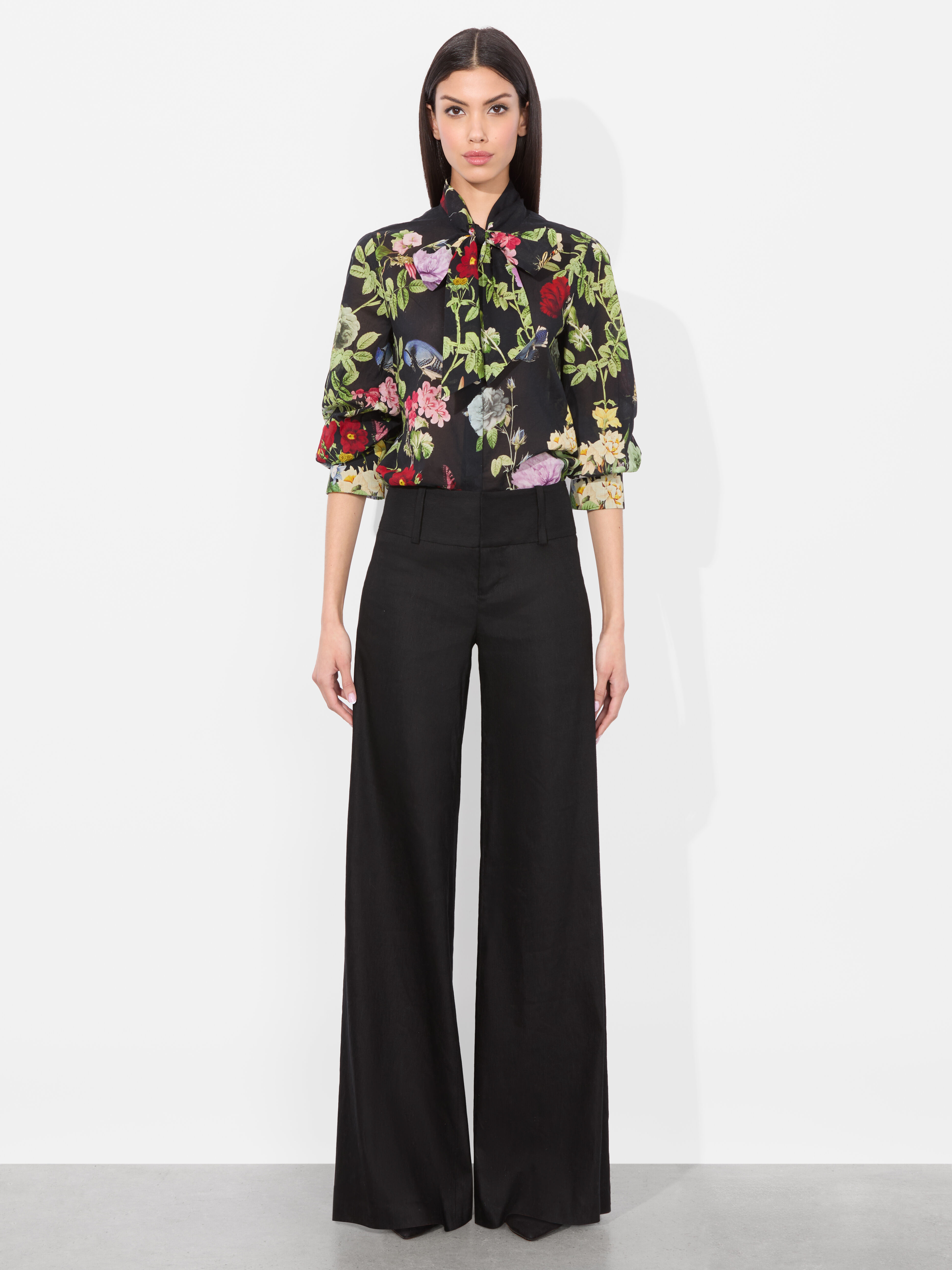 Saylor Bustier Cami Top In Venus Floral | Alice + Olivia