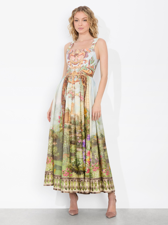 DUSK TO DAWN-GUINEVERE BUSTIER DRESS
