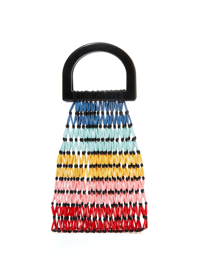 SELENA BEADED HANDLE BAG - MULTI image 3 - ALICE + OLIVIA