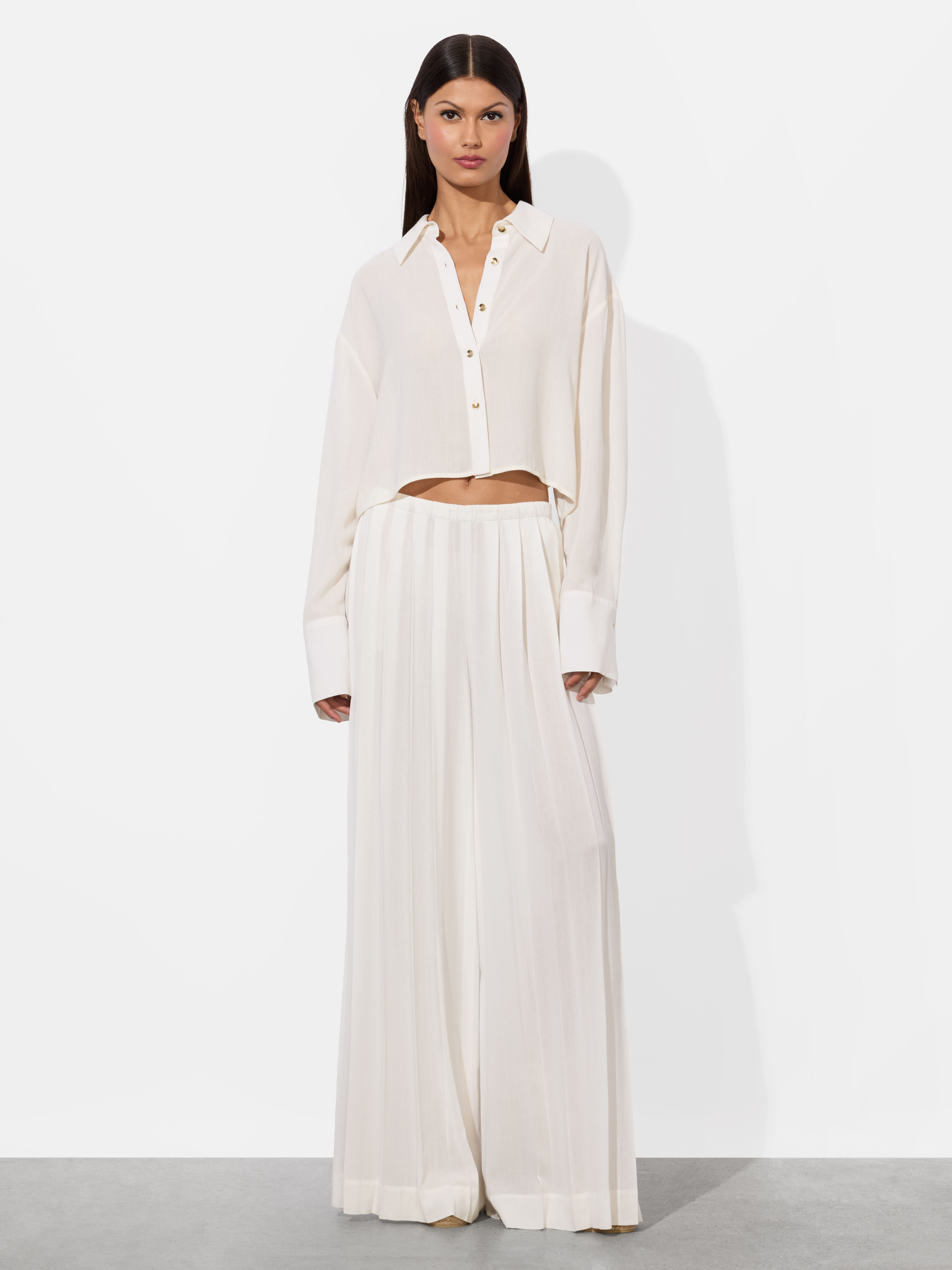 Alice+Olivia - ❤️☆Alice olive 2023新作新品 白 リボン長袖