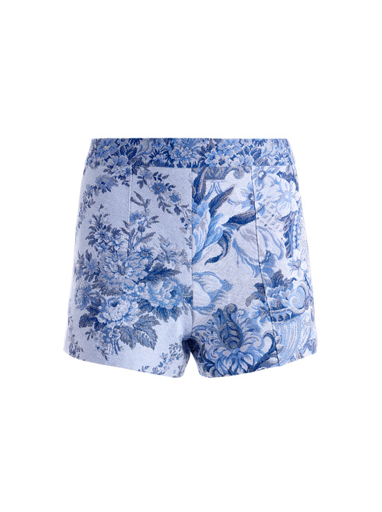 BLUE MULTI-HERA MIXED MEDIA SHORT