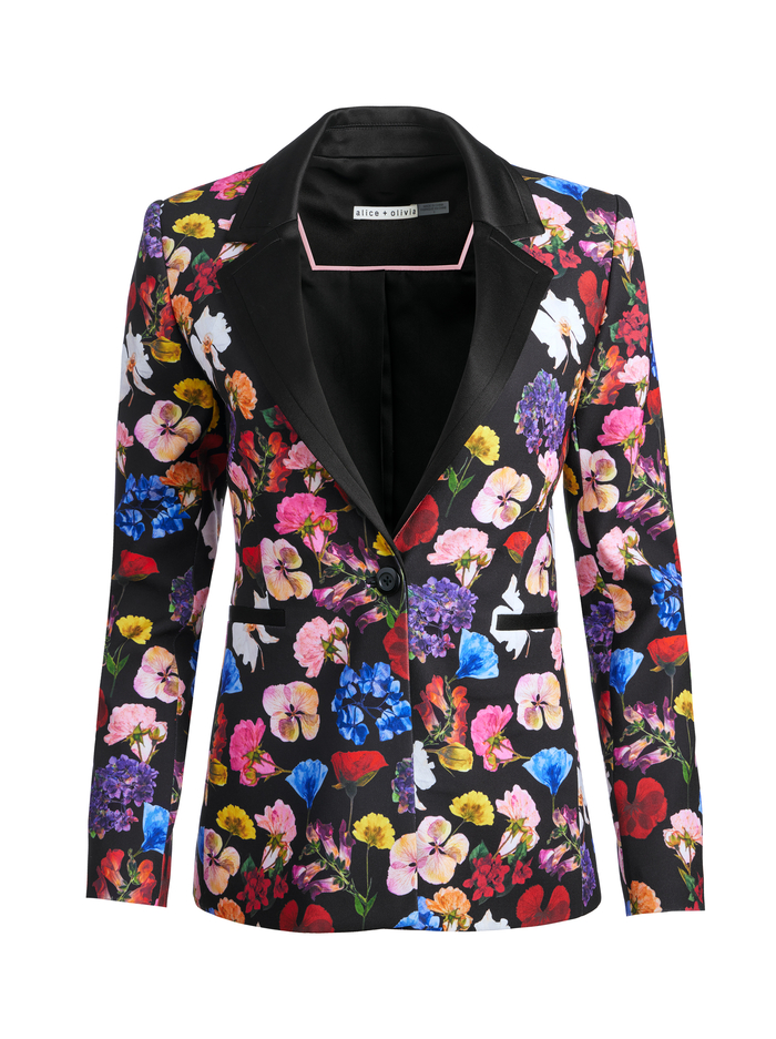 HUNDLEY BLAZER - TIMELESS BLOSSOM image 6 - Alice And Olivia