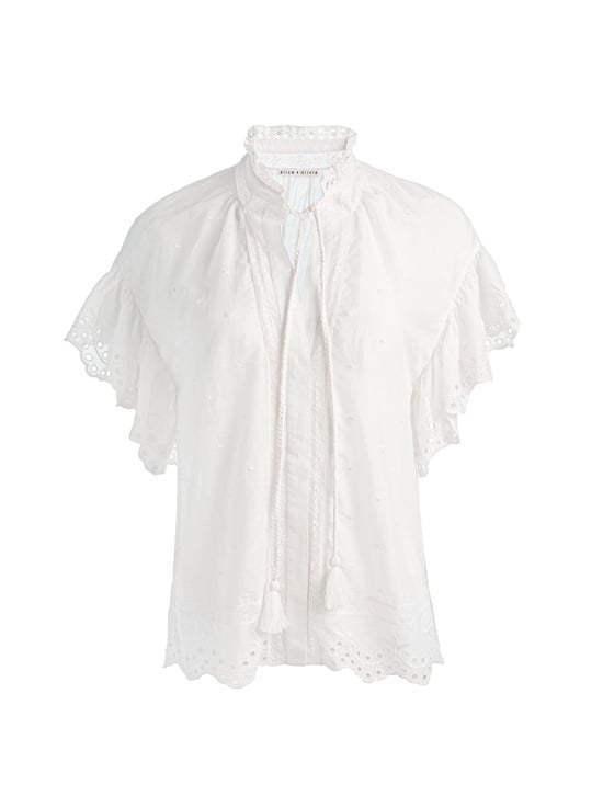 OFF WHITE-JULIUS EMBROIDERED TUNIC TOP