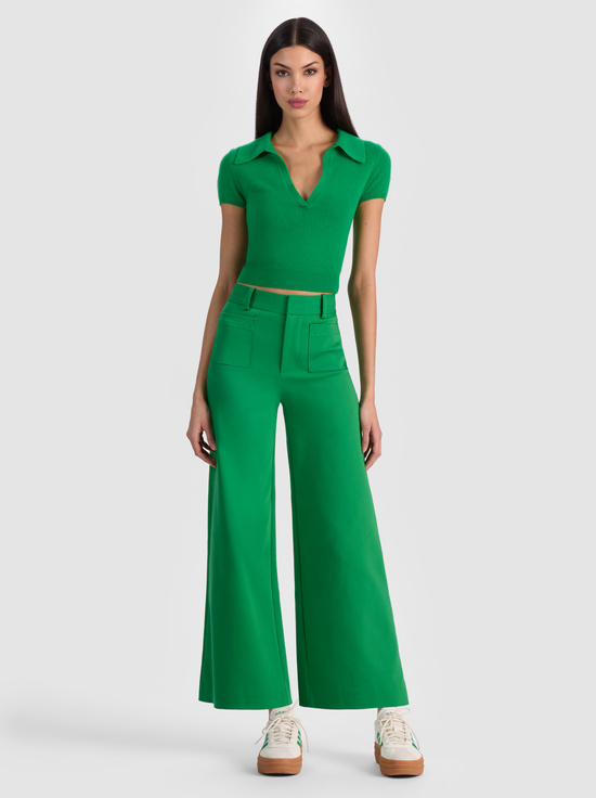 GREEN APPLE-ZOE ANKLE TROUSER