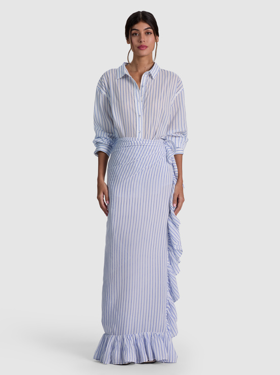 STRIPE-A+O X CONIGLIO PALM BEACH PAREO