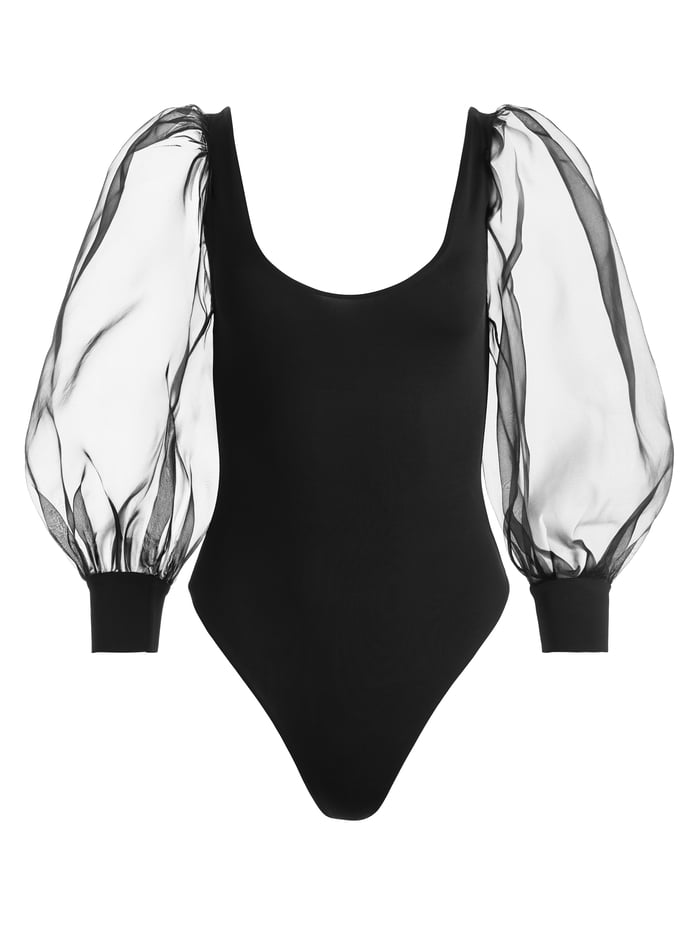 JILLIANNE BODYSUIT - BLACK image 5 - Alice And Olivia