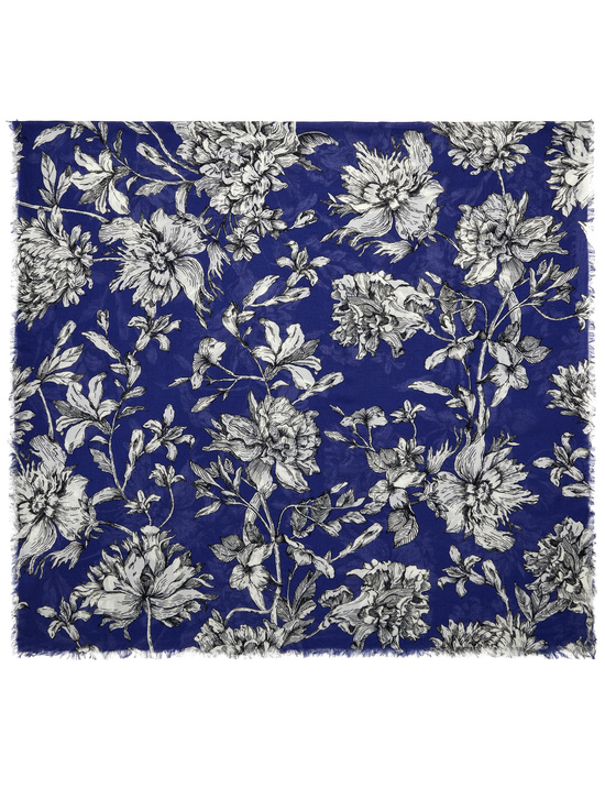 BLOOMING WILD INDIGO-LOLA SCARF