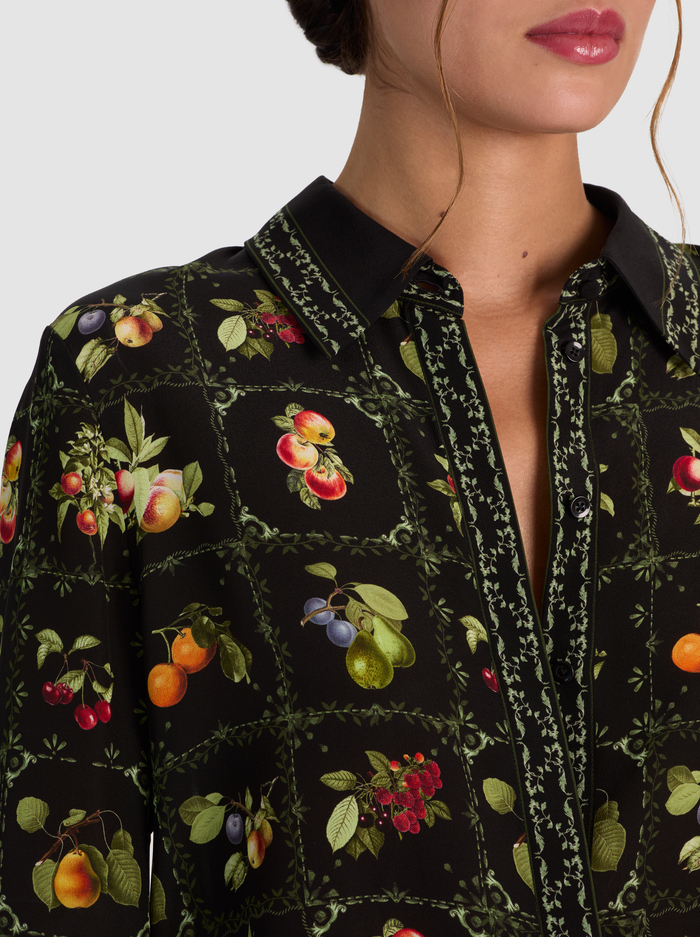 WILLA SILK BLOUSE - HARVEST image 3 - ALICE + OLIVIA