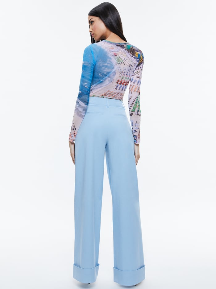 DELAINA MESH TOP - WHISPERING WAVES image 3 - Alice And Olivia