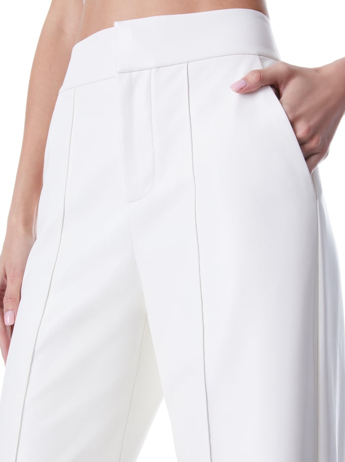 DYLAN VEGAN PANT - ECRU image 3 - Alice And Olivia