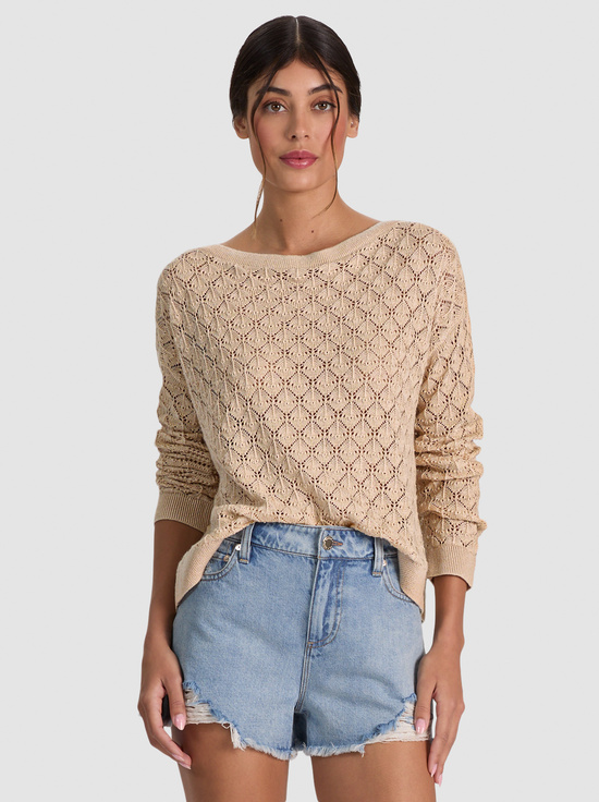 LEXI OFF THE SHOULDER PULLOVER