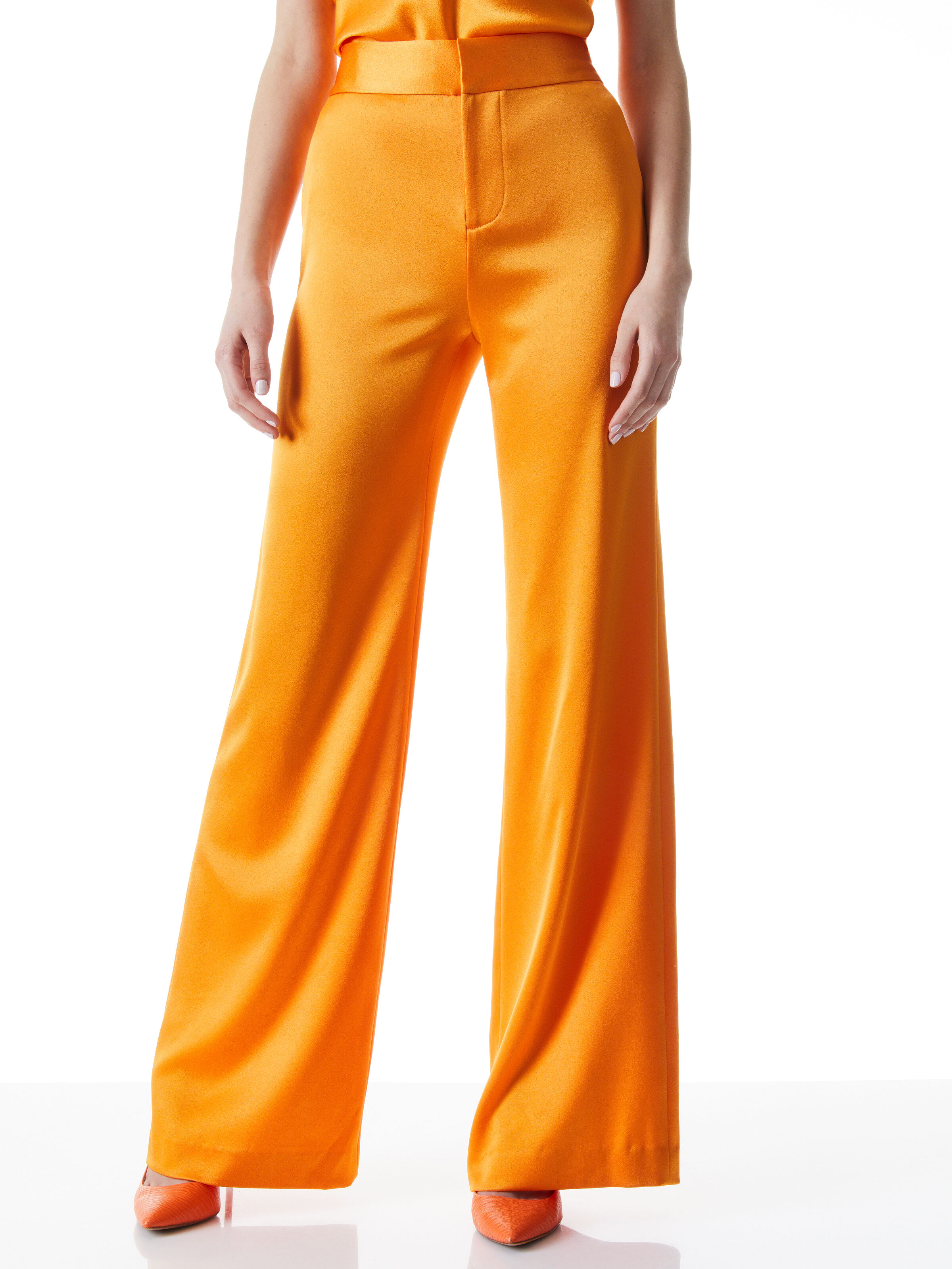 Alice and olivia online orange pants