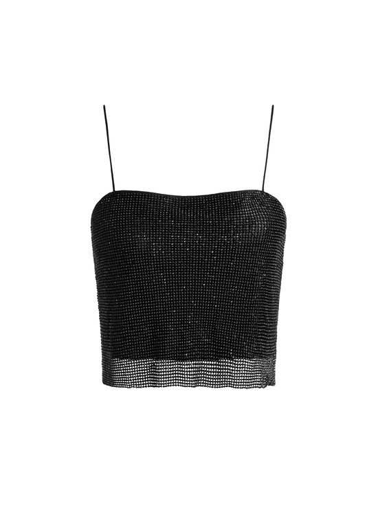 BLACK-GRAZI CHAINMAIL TOP