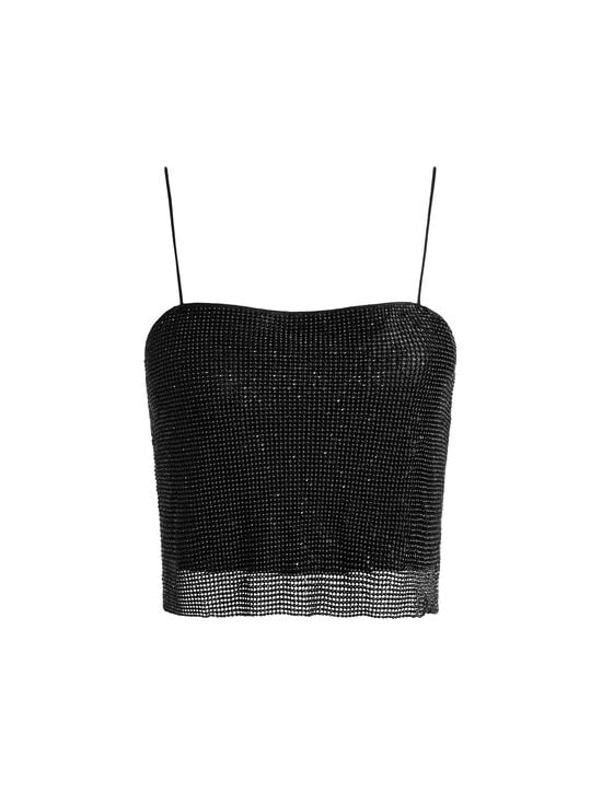 BLACK-GRAZI CHAINMAIL TOP