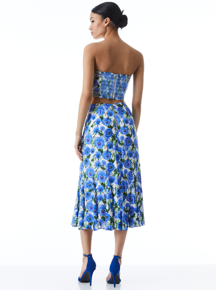 CERESI BANDEAU TOP - PERFECT PANSY image 1 - Alice And Olivia