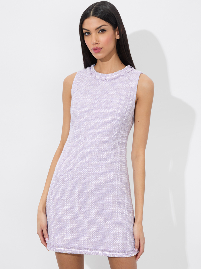 COLEY MINI DRESS - LILAC image 3 - Alice And Olivia