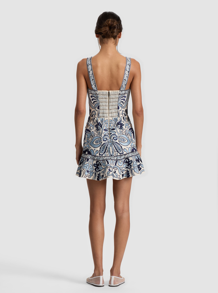 KAIDRA MINI DRESS - BAROQUE BAZAAR image 2 - Alice And Olivia