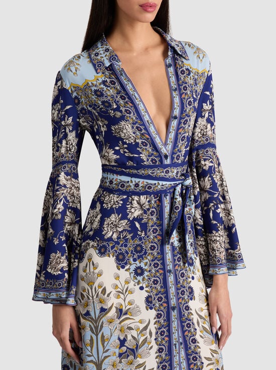 FOREVERMORE-CHASSIDY BELL SLEEVE DRESS