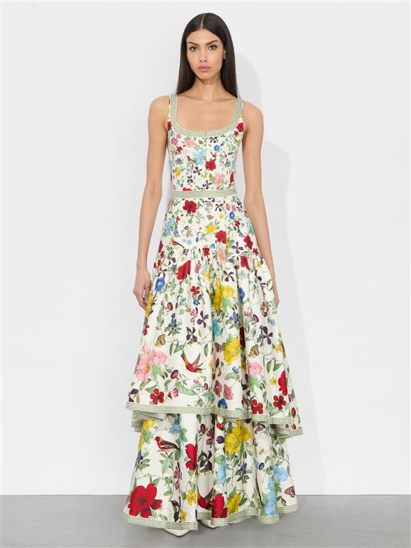 Diana Gown With Detachable Hem In Dollhouse | Alice + Olivia